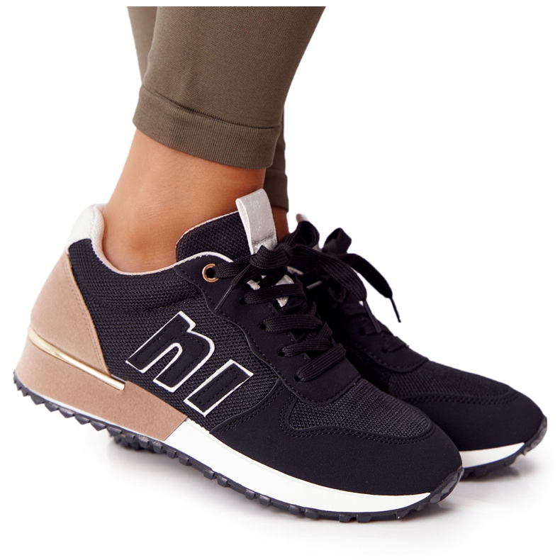 Dámská sportovní obuv Tenisky Black Maddie hnědý černá