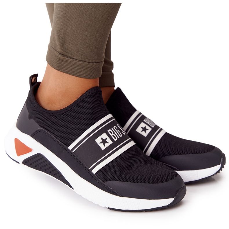 Sportovní obuv Nazouvací paměťová pěna Big Star HH274536 černá