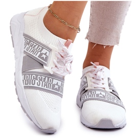 Dámské sportovní boty Memory Foam Big Star HH274355 bílé bílý
