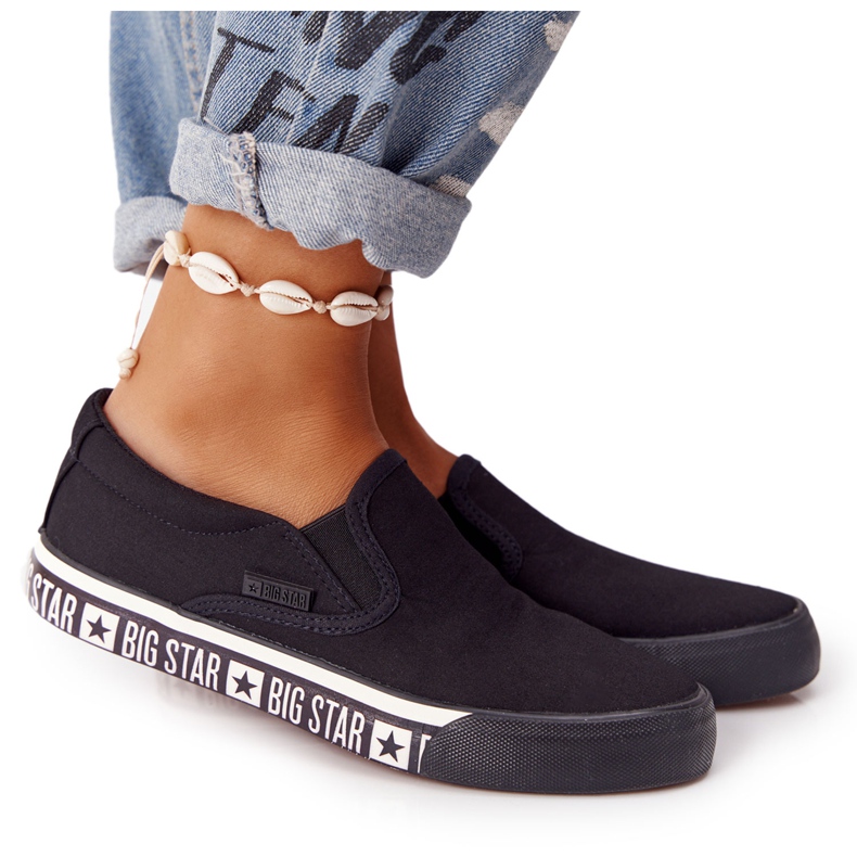 Dámské tenisky Nazouvací Big Star HH274012 černá