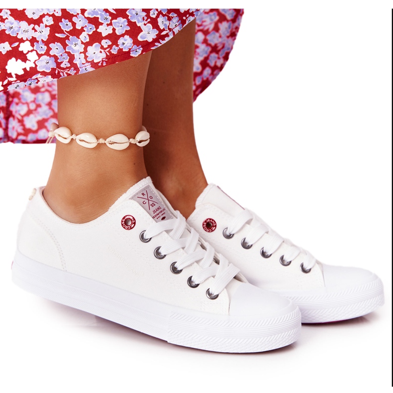 Dámské tenisky Cross Jeans HH2R4017C bílé bílý Dámské tenisky Cross Jeans HH2R4017C bílé bílý