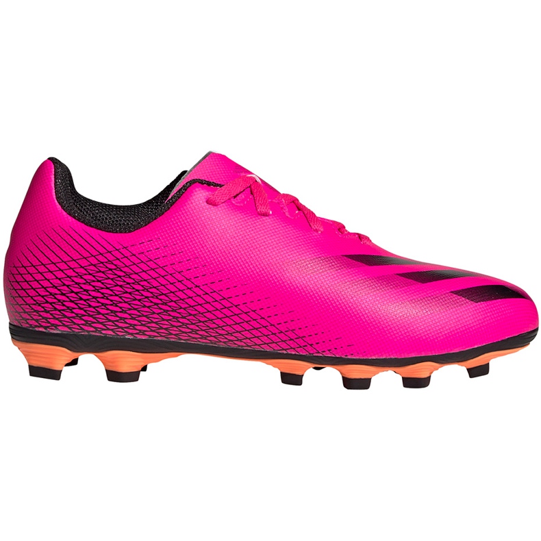 Kopačky adidas X Ghosted.4 FxG Jr růžové FW6932 růžový růžový