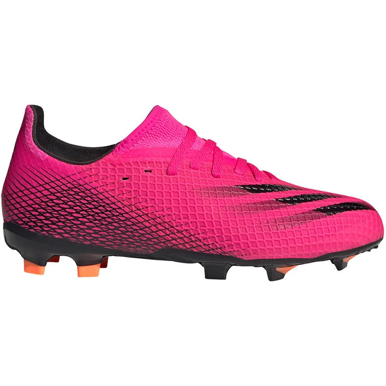Kopačky Adidas X Ghosted.3 Fg Jr FW6935 růžový růžový