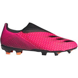 Kopačky Adidas X Ghosted.3 Ll Fg FW6968 růžový růžový