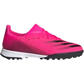 Kopačky Adidas X Ghosted.3 Tf Jr FW6927 růžový růžový
