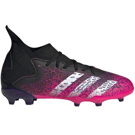 Kopačky Adidas Predator Freak.3 Fg Jr FW7530 černý