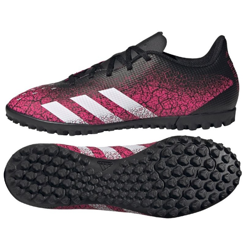 Kopačky Adidas Predator Freak .4 Tf M FW7525 vícebarevný růže a fialové