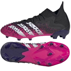 Kopačky Adidas Predator Freak.1 Fg Jr FW7528 vícebarevný černý