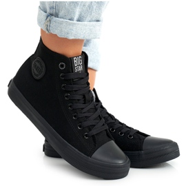 Vysoké tenisky Big Star FF274A170 Black černý