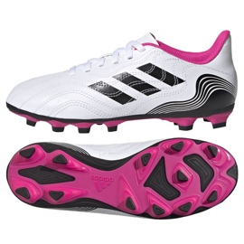 Kopačky Adidas Copa Sense.4 FxG Jr FX1966 vícebarevný bílý