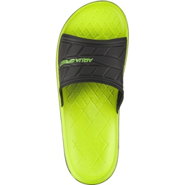 Pantofle Aqua-Speed ​​Aspen zelené a černé barvy 38 černý zelený
