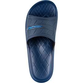 Pantofle Aqua-Speed ​​Aspen tmavě modré a modré barvy 42 námořnická modrá