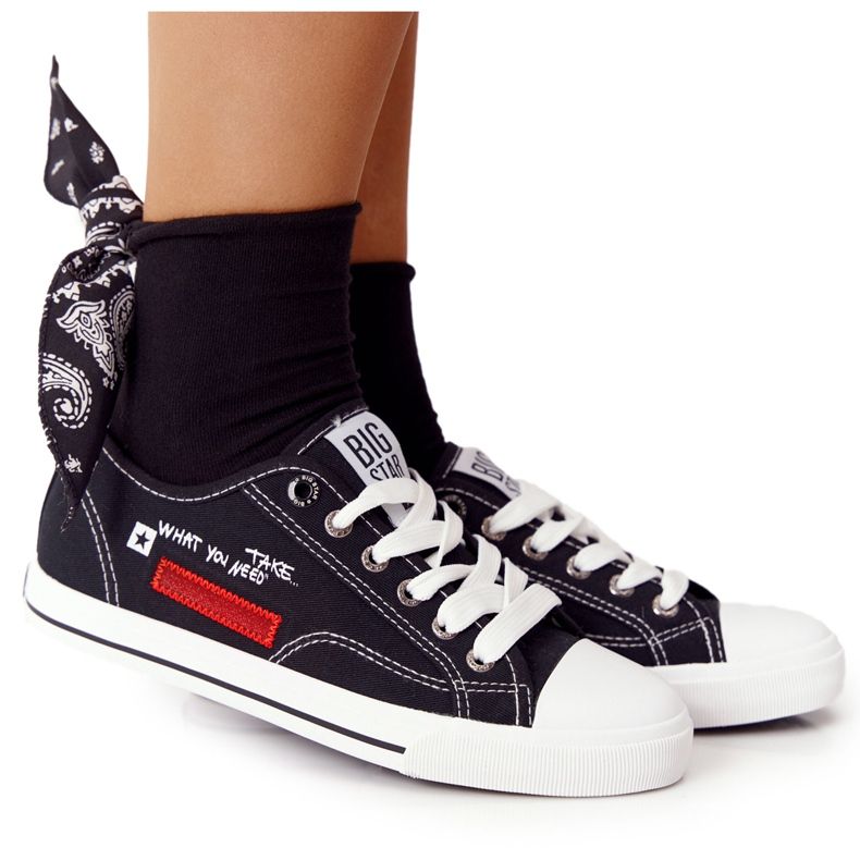 Dámské tenisky s Big Star FF274082 černé černá