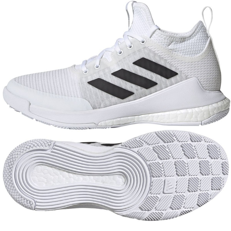 Volejbalové boty Adidas CrazyFlight Mid W FX1792 vícebarevný hnědý