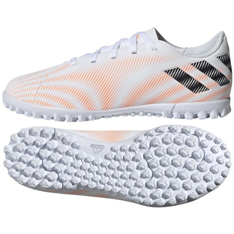 Kopačky Adidas Nemeziz.4 Tf Jr FW7359 vícebarevný bílý