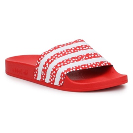 Pantofle Adidas adilette W FX5921 bílý červený