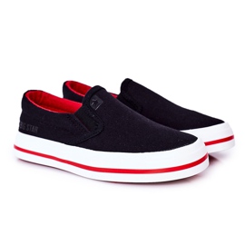 Dětské nazouvací tenisky Big Star HH374013 černé černý