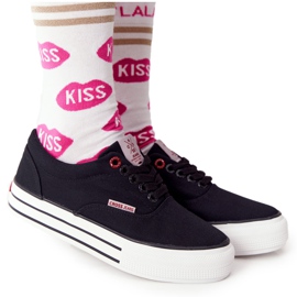 Dámské tenisky On The Cross Jeans platforma FF2R4002C Czarme černá