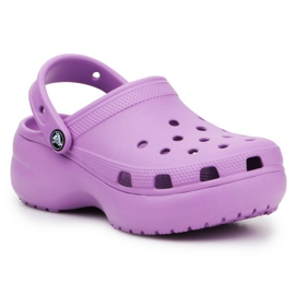 Crocs Classic Platform Orchid W 206750-5PR fialová