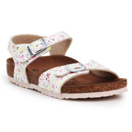 Sandály Birkenstock Rio Kids Vegan 1018800 vícebarevný žluť