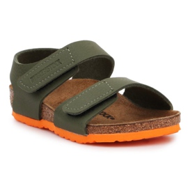 Logo Birkenstock Palu Kids Bs 1019048 modrý zelený