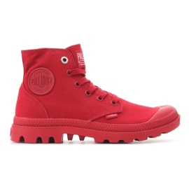 Boty Palladium Pampa Hi Mono U 73089-607-M červený
