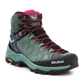 Trekové boty Salewa Ws Alp Trainer 2 Mid Gtx W 61383-5085 zelený