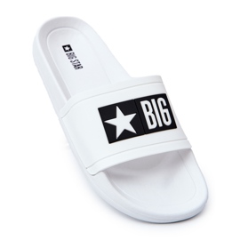 Pánské bílé pantofle Big Star DD174700 bílý Pánské bílé pantofle Big Star DD174700 bílý