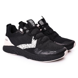 Pánská sportovní obuv Memory Foam Big Star HH174236 Černá černý