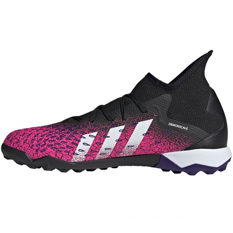 Kopačky Adidas Predator Freak.3 Tf M FW7517 bílá, černá, růžová černá