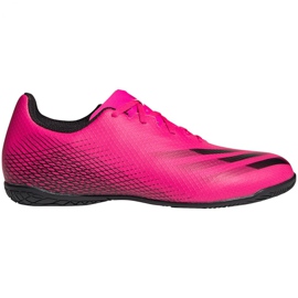 Kopačky Adidas X Ghosted.4 In M FW6905 vícebarevný růžový Kopačky Adidas X Ghosted.4 In M FW6905 vícebarevný růžový