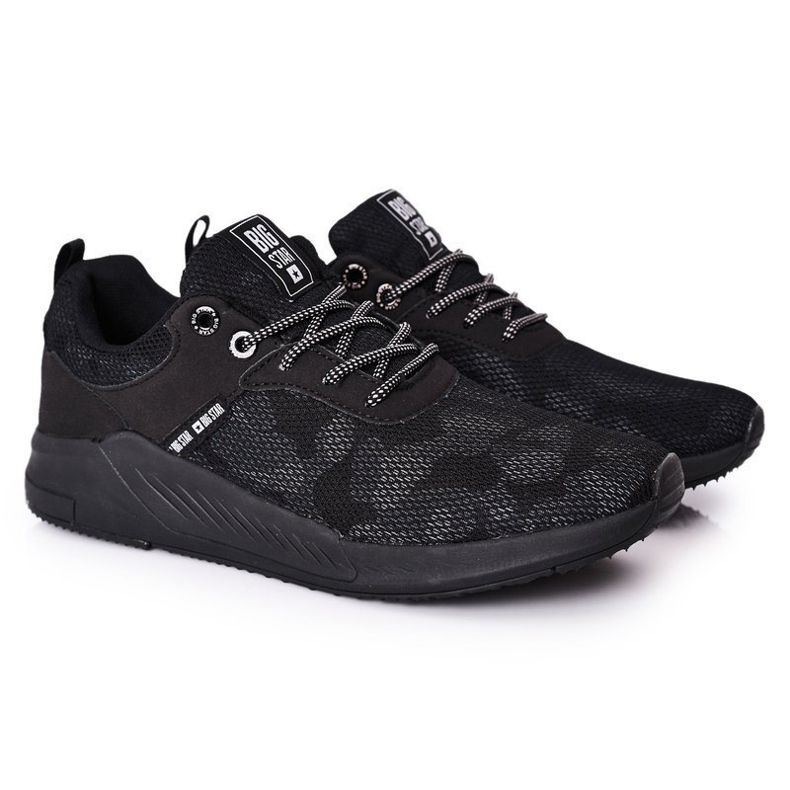 Pánská sportovní obuv Memory Foam Big Star HH174141 Černá