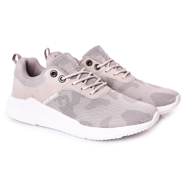 Pánská sportovní obuv Memory Foam Big Star HH174139 Šedá Pánská sportovní obuv Memory Foam Big Star HH174139 Šedá