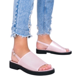 Růžové sandály na platformě od Betsy růžový Růžové sandály na platformě od Betsy růžový