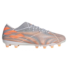 Kopačky Adidas Nemeziz.1 Ag M FY0814 vícebarevný pomerančový