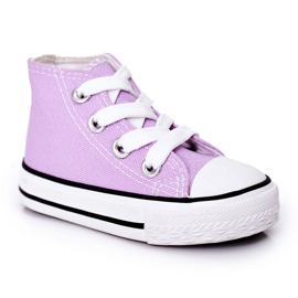 FRROCK Dětské vysoké tenisky Violet Filemon fialová