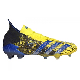Kopačky Adidas Predator Freak.1 Fg M FY1119 vícebarevný žluť