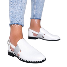 Bílé lesklé boty Madison Ave bílý Bílé lesklé boty Madison Ave bílý