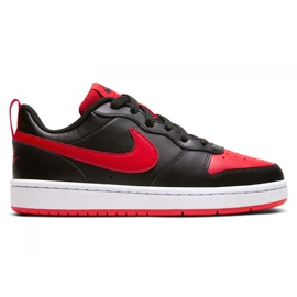 Boty Nike Court Borough Low 2 Jr BQ5448-007 černý