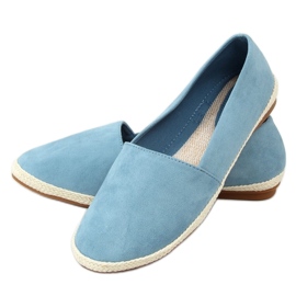 Tenisky modré espadrilky 7870 Blue modrý