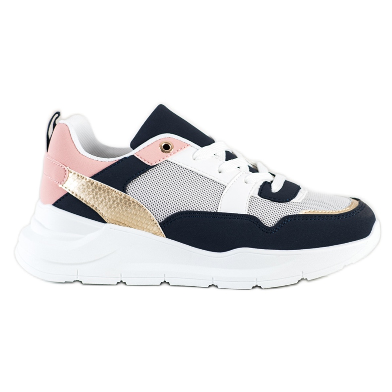 SHELOVET Stylové tenisky se síťovinou vícebarevný