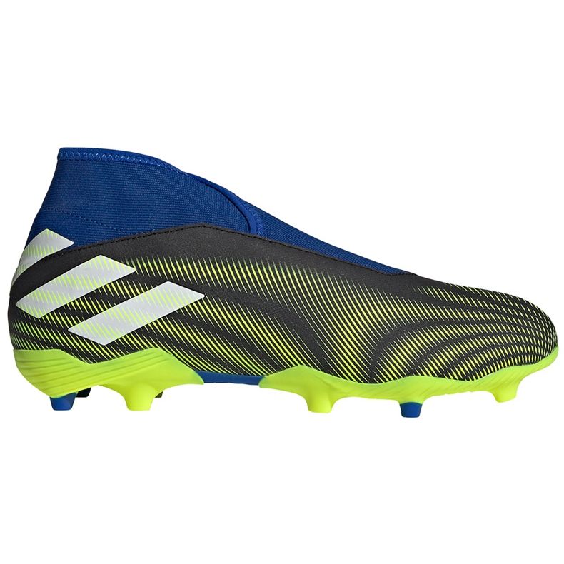 Kopačky Adidas Nemeziz.3 Ll Fg modro-zelené FW7411 bílá, černá, modrá, žlutá modrý