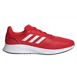 Běžecké boty Adidas Runfalcon 2.0 M FZ2805 červený vícebarevný