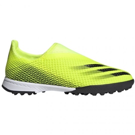 Kopačky Adidas X Ghosted.3 Ll Tf Jr FW6982 vícebarevný žluť