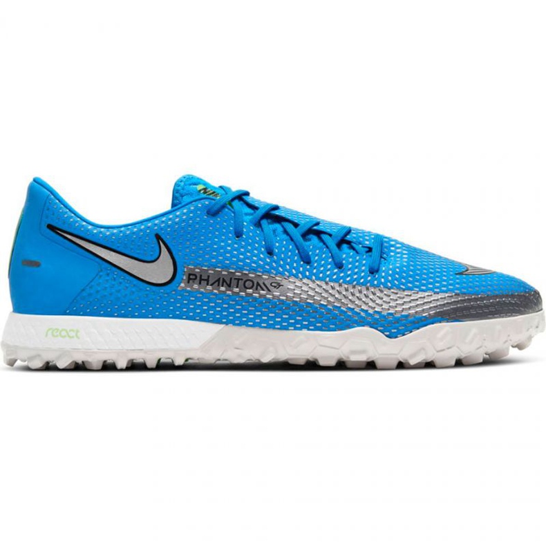 Kopačky Nike React Phantom Gt Pro Tf M CK8468 400 modrý modrý Kopačky Nike React Phantom Gt Pro Tf M CK8468 400 modrý modrý