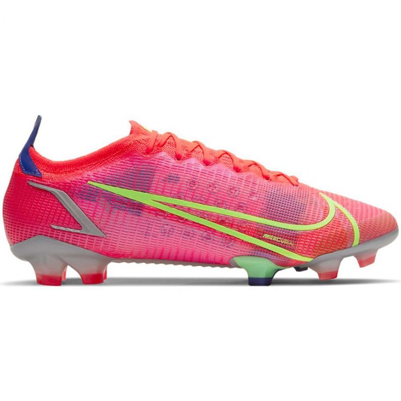 Kopačky Nike Mercurial Vapor 14 Elite Fg M CQ7635 600 zelená, růžová růžový