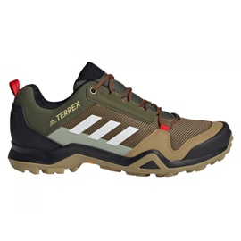 Boty Adidas Terrex AX3 M FX4576 černý khaki zelený