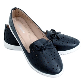 Black openwork lords DY-05 Black černá