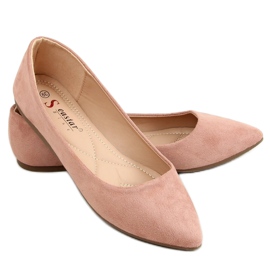 Balerínky s mandlovými prsty růžové CD52P Pink růžový Balerínky s mandlovými prsty růžové CD52P Pink růžový
