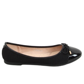 Černé balerínky pro ženy YSD825 Black černý